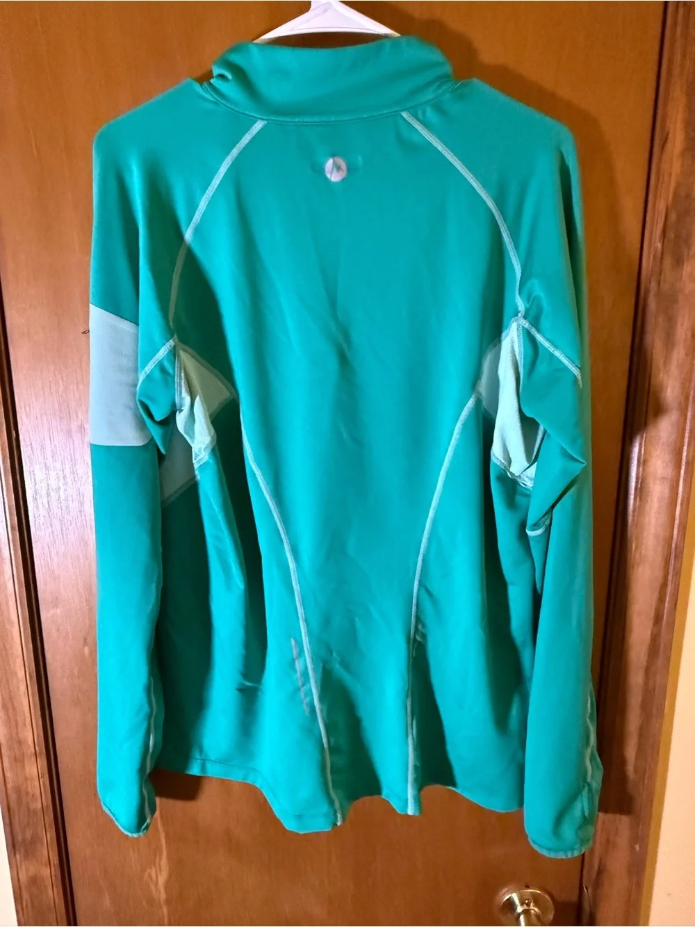 Marmot Women’s Green Quarter-Zip Pullover Active wear Top Size XL